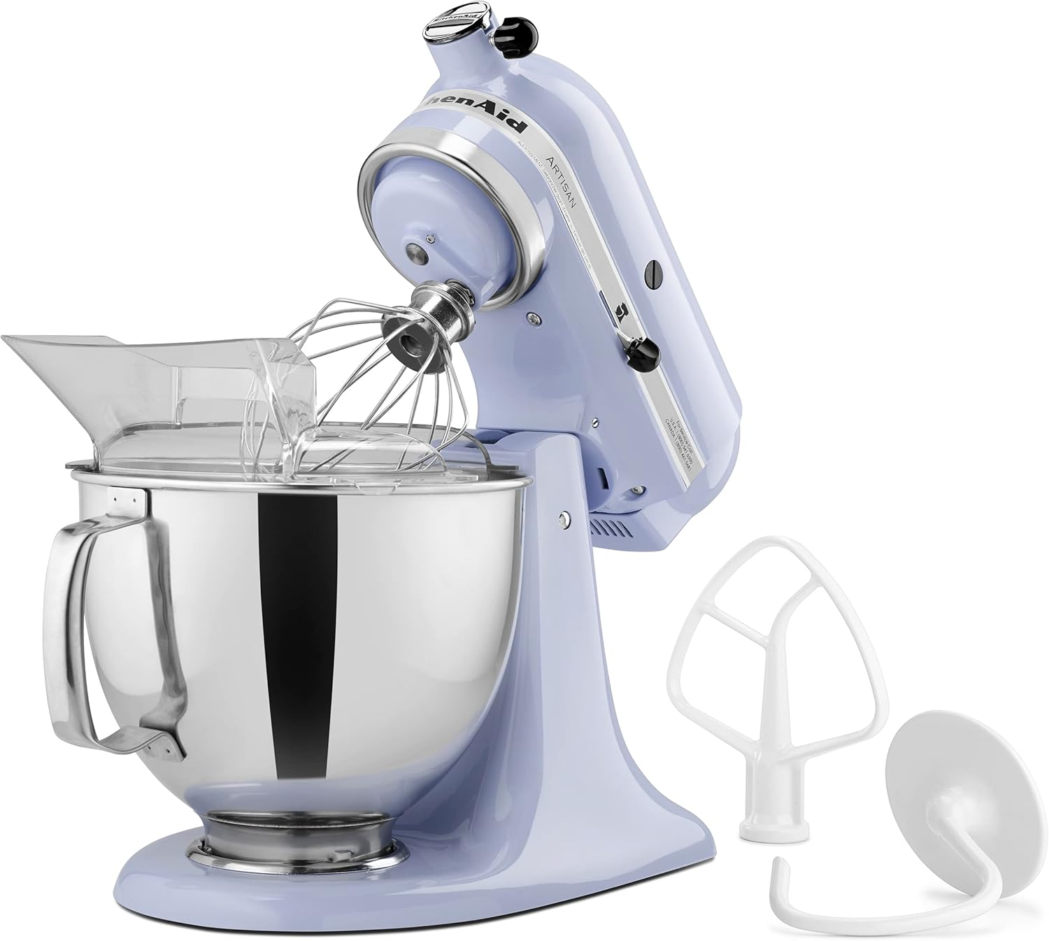 KitchenAid Artisan Series 5 Quart Tilt Head Stand Mixer with Pouring Shield KSM150PS, Cast Iron - Image 74