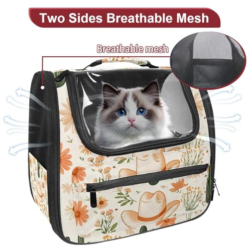 Halloween Pet Carrier Airline Approved Pet Carrier Bag Dog Carrier for Small Medium Cats Dogs Puppies Kitten - Image 67
