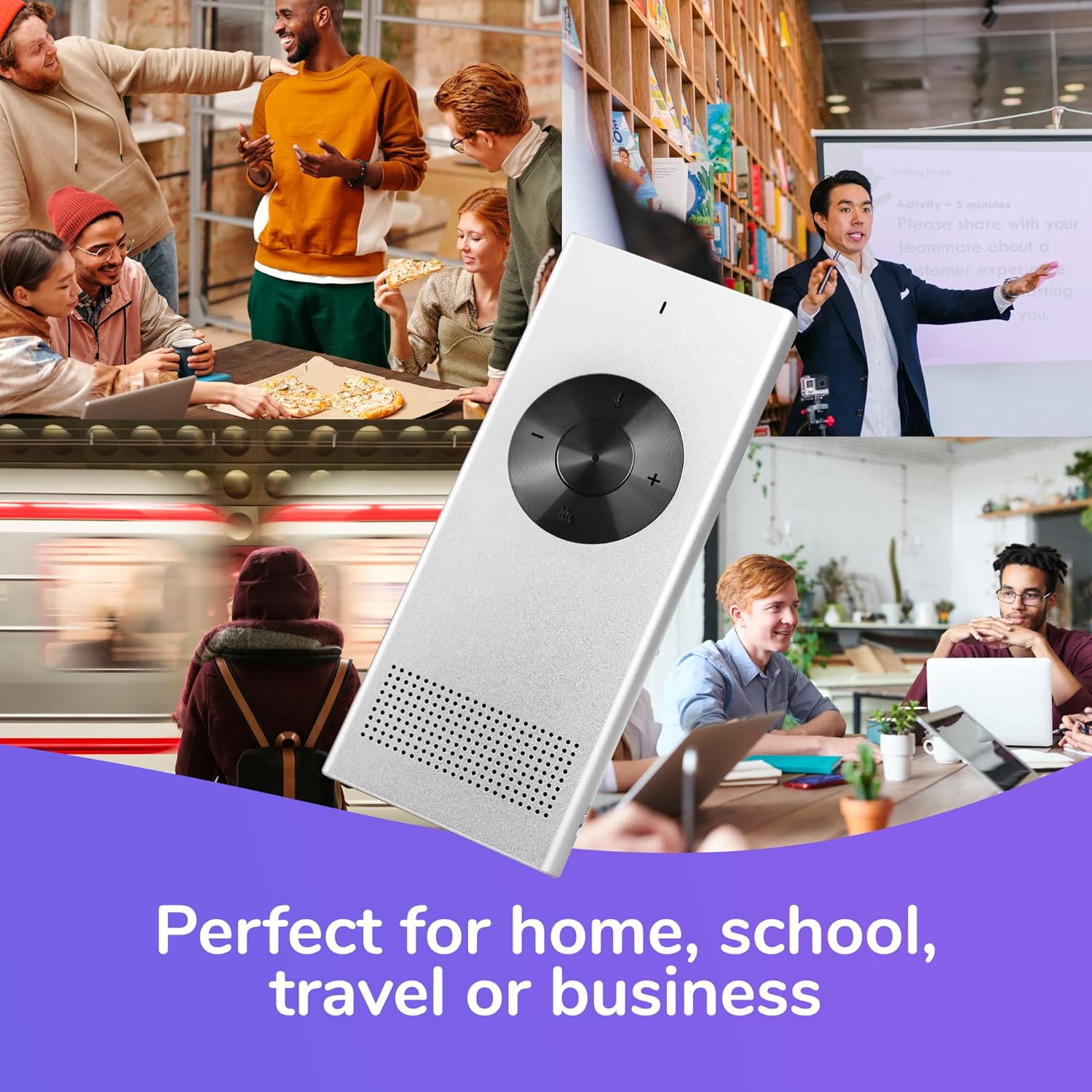 Muama Enence Instant Two-Way Translator. Portable Real-time Translation in 36 Different Languages. Perfect as a Pocket Dictionary and for Learning, Travel and Business Communications - Image 8