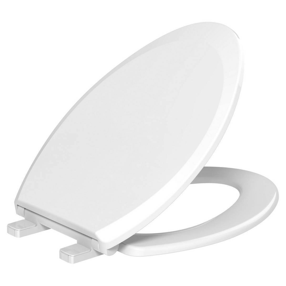 Night Glow Soft Elongated Closed Front Toilet Seat Blue – evekare
