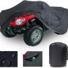 Heavy Duty 4 Wheeler ATV Cover Compatible for Cannondale Blaze 440 Quad All Terrain Vehicles 2002-2006. Strong All Weather Protection.