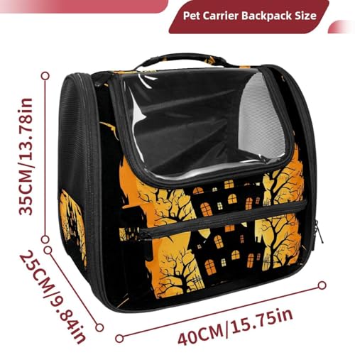 Halloween Pet Carrier Airline Approved Pet Carrier Bag Dog Carrier for Small Medium Cats Dogs Puppies Kitten - Image 40
