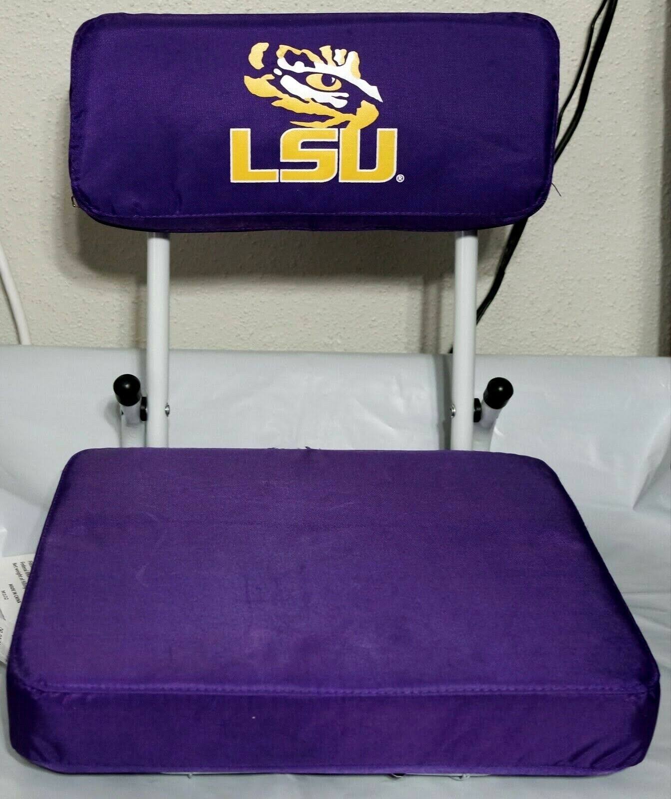 LSU Tigers Hardback Stadium Seat - Image 2