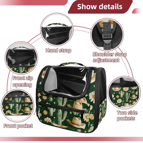 Halloween Pet Carrier Airline Approved Pet Carrier Bag Dog Carrier for Small Medium Cats Dogs Puppies Kitten - Image 18