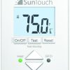 SunTouch SunStat Core Non-Programmable Thermostat for Floor Heating Systems, 4.63 x 2.95 x 1.65 inches, White