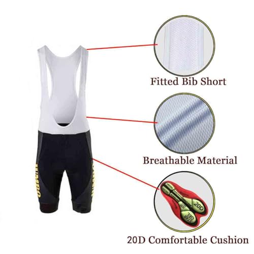 Men’s Cycling Jersey Set Shirt & 20D GEL Bib Shorts Summer Mountain Bike Suit Road Bicycle Team Racing Uniform Clothes - Image 2