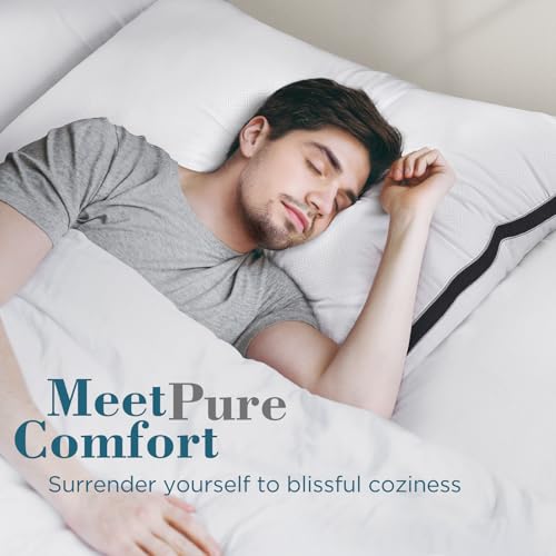 viewstar Bed Pillows King Size Set of 2, Hotel Quality, Down Alternative Big Pillow for Back, Stomach or Side Sleepers, Firm - Image 101