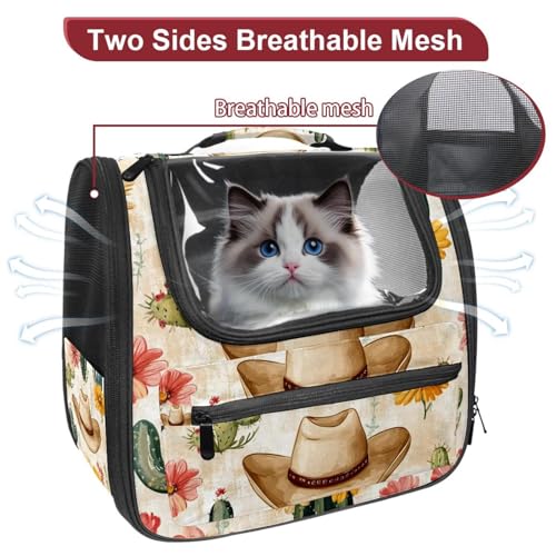 Halloween Pet Carrier Airline Approved Pet Carrier Bag Dog Carrier for Small Medium Cats Dogs Puppies Kitten - Image 26