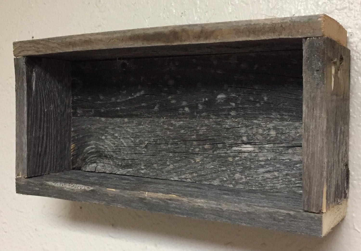 Barnwood Decor Of OKC| Old Farmhouse Barnwood Decorative Rustic Display Box made from 100% Authentic Reclaimed Wood Pack of 2 - Image 3