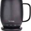 Nextmug by Nextboom – Temperature-Controlled, Self-Heating Coffee Mug (Black – 14 oz.)