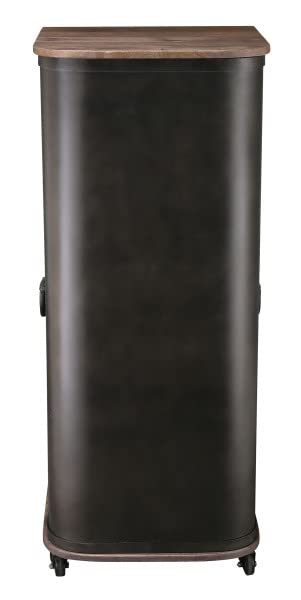 Howard Miller 547915 Brayton Wine & Bar Cabinet Door Organizer Trays, Brown, Small - Image 6