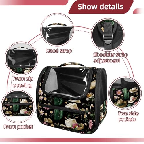 Halloween Pet Carrier Airline Approved Pet Carrier Bag Dog Carrier for Small Medium Cats Dogs Puppies Kitten - Image 43