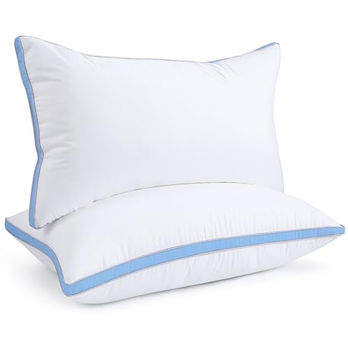 viewstar Bed Pillows King Size Set of 2, Hotel Quality, Down Alternative Big Pillow for Back, Stomach or Side Sleepers, Firm - Image 76