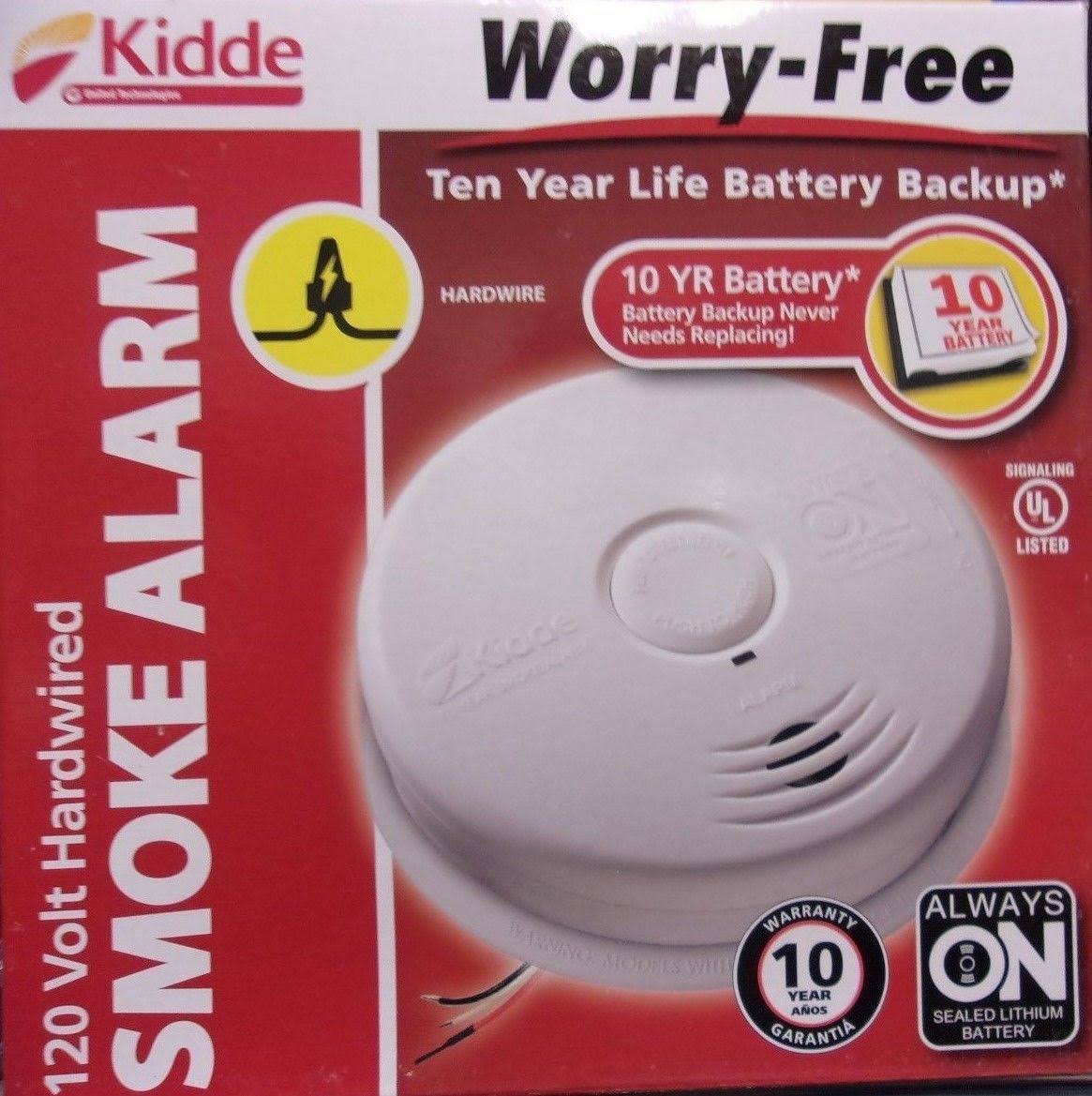 Kidde – i12010S – Worry-Free Hardwired Interconnect Smoke Alarm – Sealed Lithium Battery Backup - Image 2